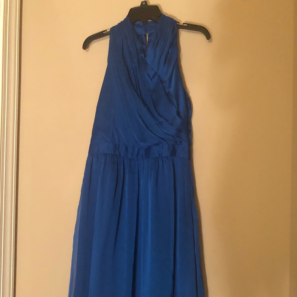 The limited blue faux wrap sz 8